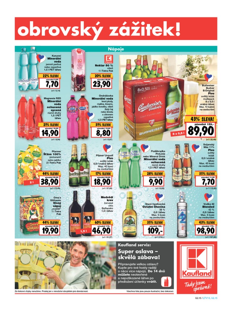 leták Kaufland Aktuální nabídka od 19.2.2015 strana 1 leták Kaufland Aktuální nabídka od 19.2.2015 strana 1