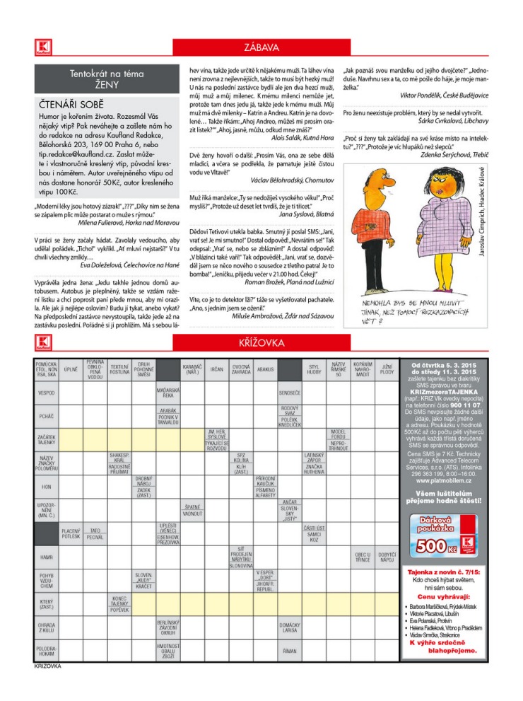 leták Kaufland Aktuální nabídka od 5.3.2015 strana 1 leták Kaufland Aktuální nabídka od 5.3.2015 strana 1