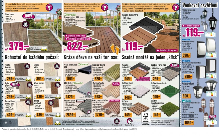 leták Hornbach Aktuální leták od 4.3.2015 strana 1 leták Hornbach Aktuální leták od 4.3.2015 strana 1