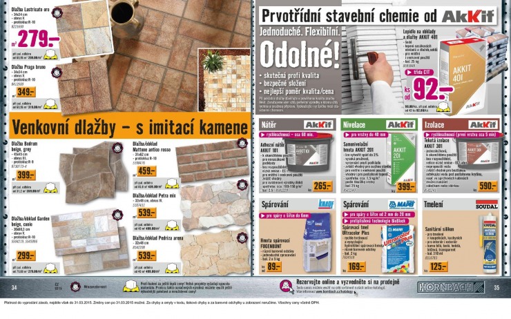 leták Hornbach Aktuální leták od 4.3.2015 strana 1 leták Hornbach Aktuální leták od 4.3.2015 strana 1