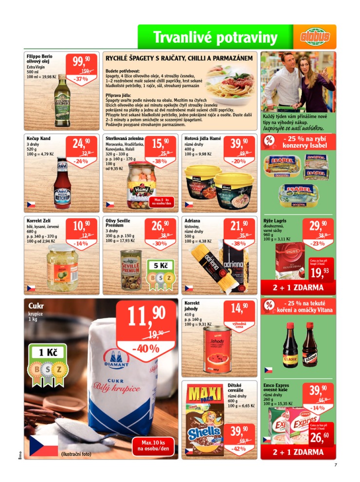 leták Globus Naše noviny od 5.3.2015 strana 1 leták Globus Naše noviny od 5.3.2015 strana 1