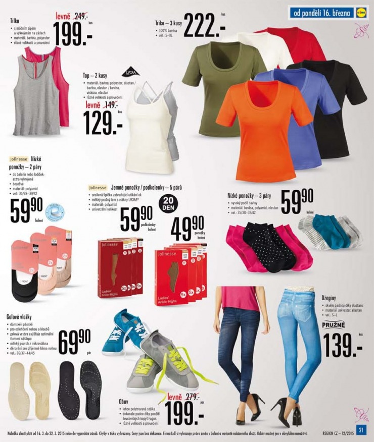 leták Lidl Akční nabídka od 16.3.2015 strana 1 leták Lidl Akční nabídka od 16.3.2015 strana 1