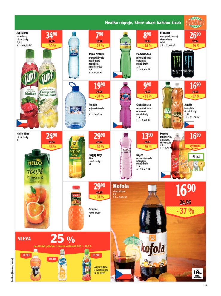 leták Globus Naše noviny od 19.3.2015 strana 1 leták Globus Naše noviny od 19.3.2015 strana 1