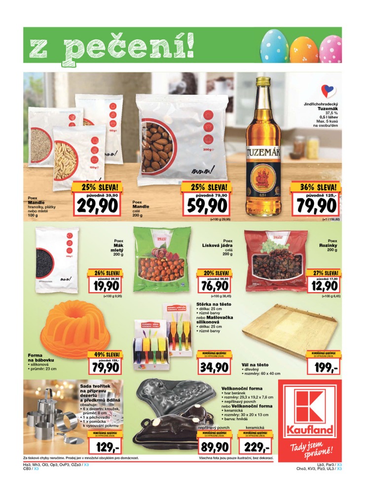 leták Kaufland Aktuální nabídka od 26.3.2015 strana 1