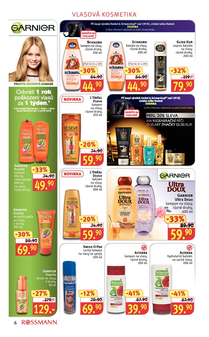 leták Rossmann Leták od 30.3.2015 strana 1 leták Rossmann Leták od 30.3.2015 strana 1