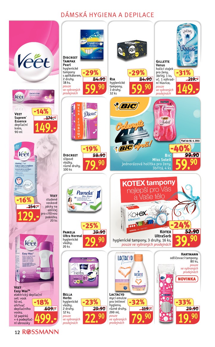 leták Rossmann Leták od 30.3.2015 strana 1 leták Rossmann Leták od 30.3.2015 strana 1