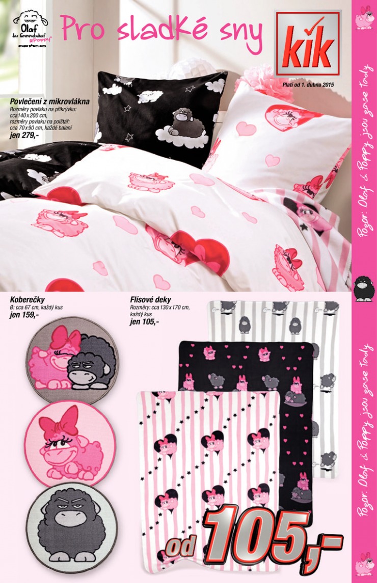 leták Kik textil Prospekt od 1.4.2015 strana 1 leták Kik textil Prospekt od 1.4.2015 strana 1