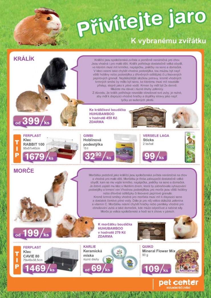 leták Pet Center Akční leták od 1.4.2015 strana 1 leták Pet Center Akční leták od 1.4.2015 strana 1