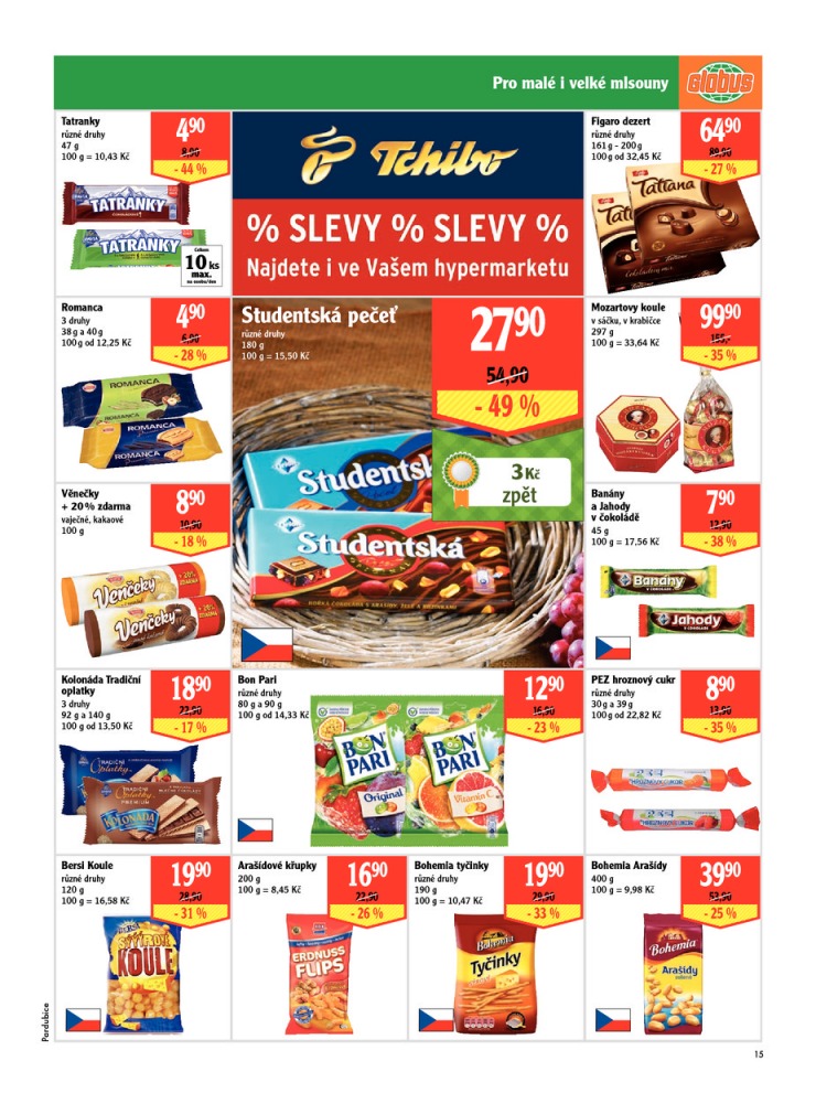 leták Globus Naše noviny od 2.4.2015 strana 1 leták Globus Naše noviny od 2.4.2015 strana 1