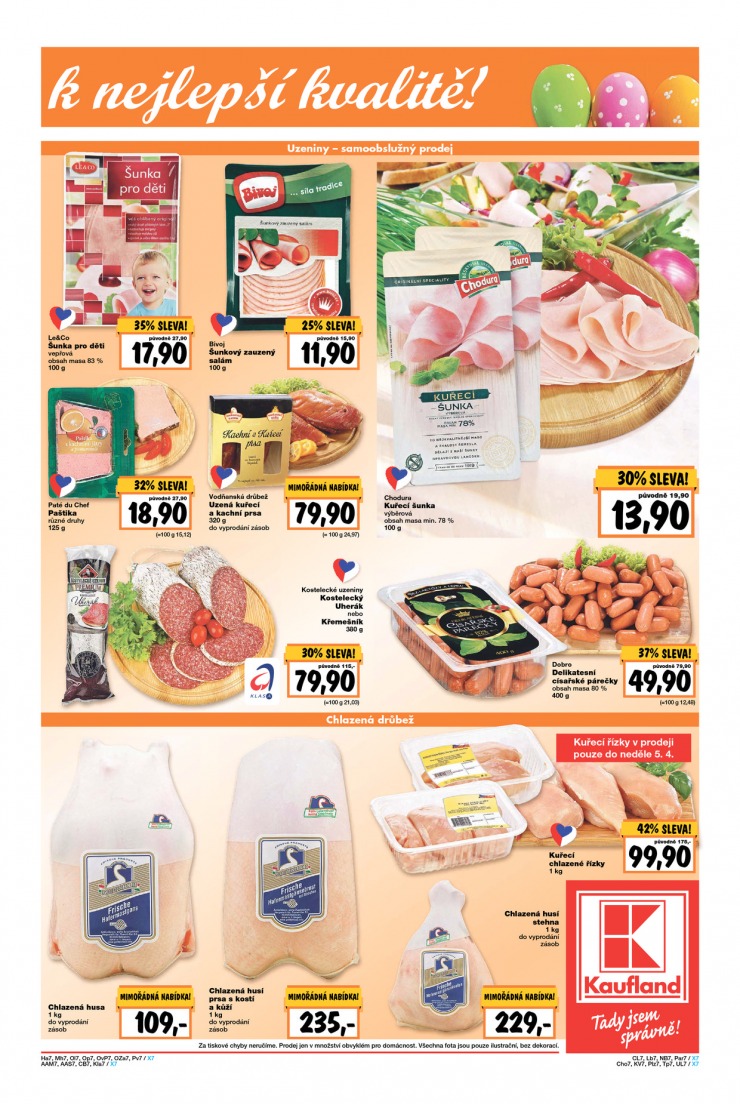 leták Kaufland Aktuální nabídka od 2.4.2015 strana 1 leták Kaufland Aktuální nabídka od 2.4.2015 strana 1