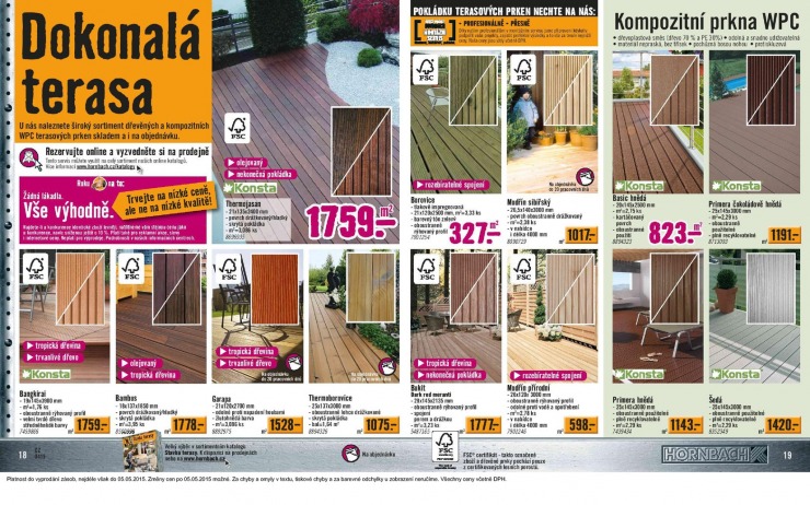 leták Hornbach Aktuální leták od 1.4.2015 strana 1 leták Hornbach Aktuální leták od 1.4.2015 strana 1