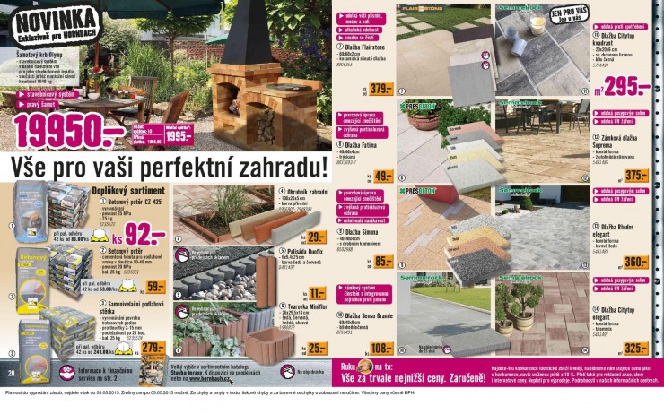 leták Hornbach Aktuální leták od 1.4.2015 strana 1 leták Hornbach Aktuální leták od 1.4.2015 strana 1
