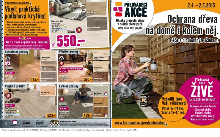 leták Hornbach Aktuální leták od 1.4.2015 strana 1 leták Hornbach Aktuální leták od 1.4.2015 strana 1