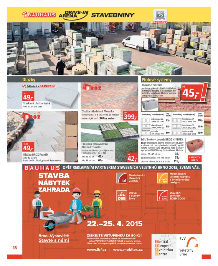 leták Bauhaus Katalog od 3.4.2015 strana 1 leták Bauhaus Katalog od 3.4.2015 strana 1