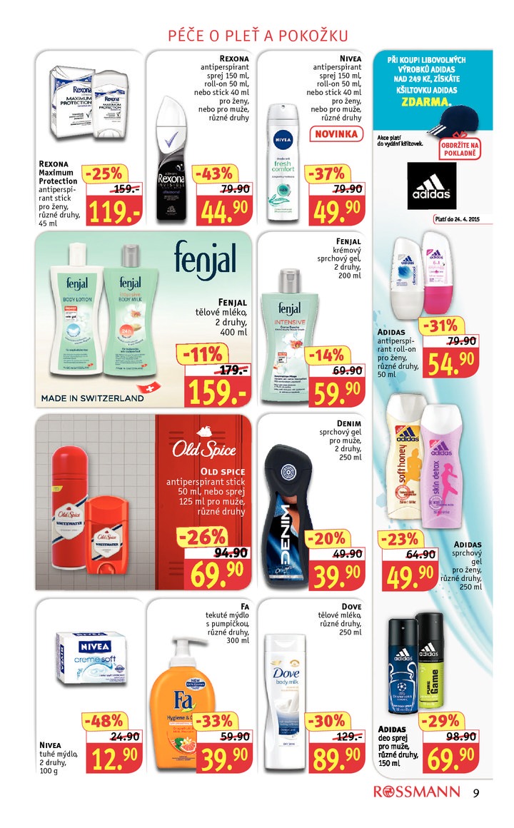 leták Rossmann Leták od 13.4.2015 strana 1 leták Rossmann Leták od 13.4.2015 strana 1