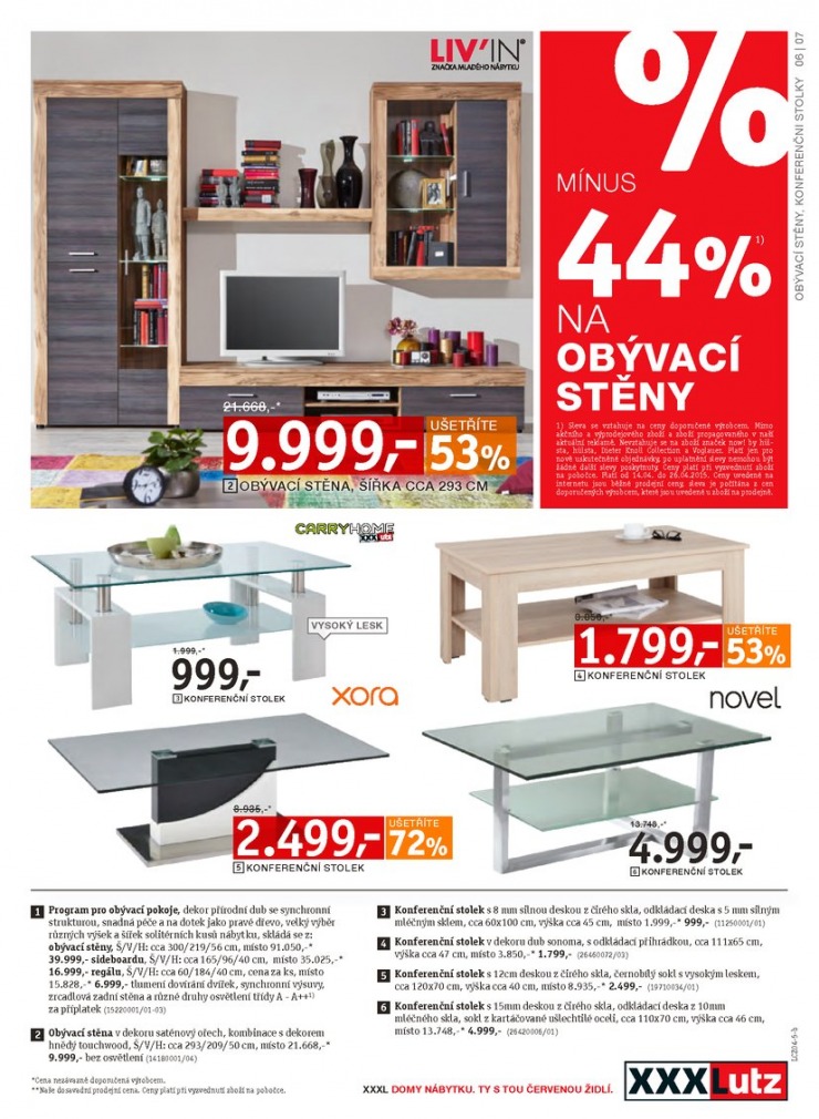leták XXXLutz Bytové trendy od 14.4.2015 strana 1 leták XXXLutz Bytové trendy od 14.4.2015 strana 1