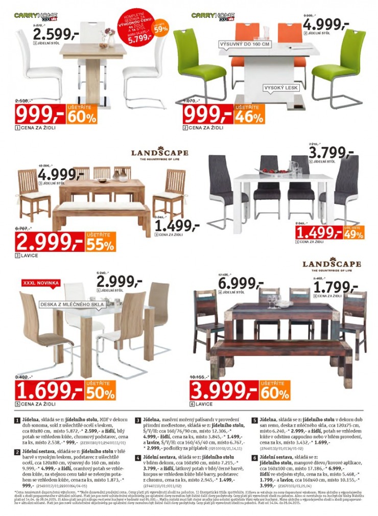 leták XXXLutz Bytové trendy od 14.4.2015 strana 1 leták XXXLutz Bytové trendy od 14.4.2015 strana 1