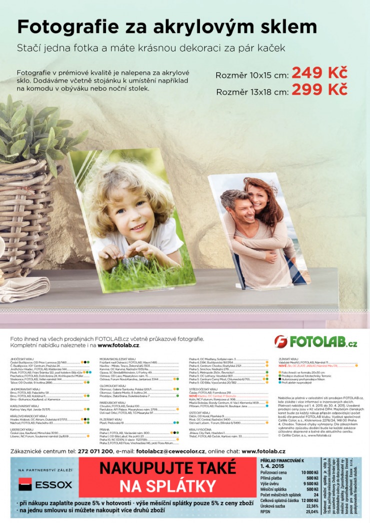 leták Fotolab Akční leták od 1.4.2015 strana 1 leták Fotolab Akční leták od 1.4.2015 strana 1