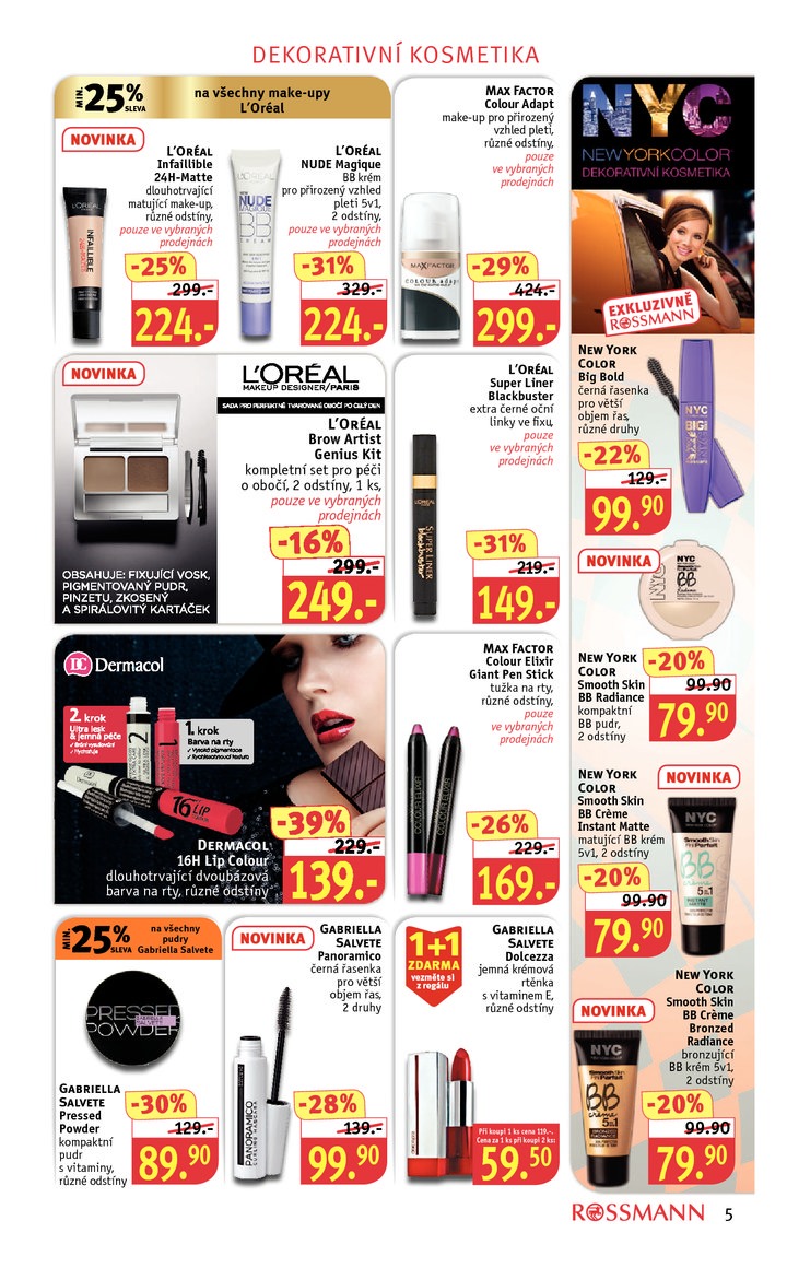 leták Rossmann Leták od 27.4.2015 strana 1 leták Rossmann Leták od 27.4.2015 strana 1