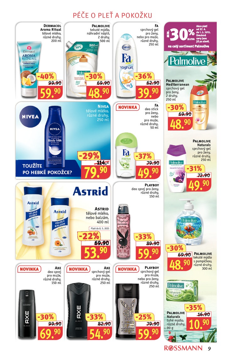 leták Rossmann Leták od 27.4.2015 strana 1 leták Rossmann Leták od 27.4.2015 strana 1