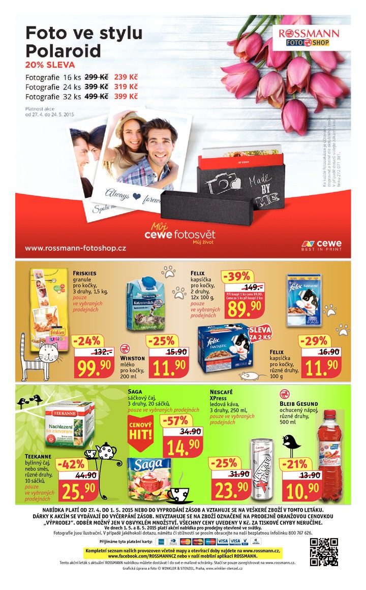 leták Rossmann Leták od 27.4.2015 strana 1 leták Rossmann Leták od 27.4.2015 strana 1