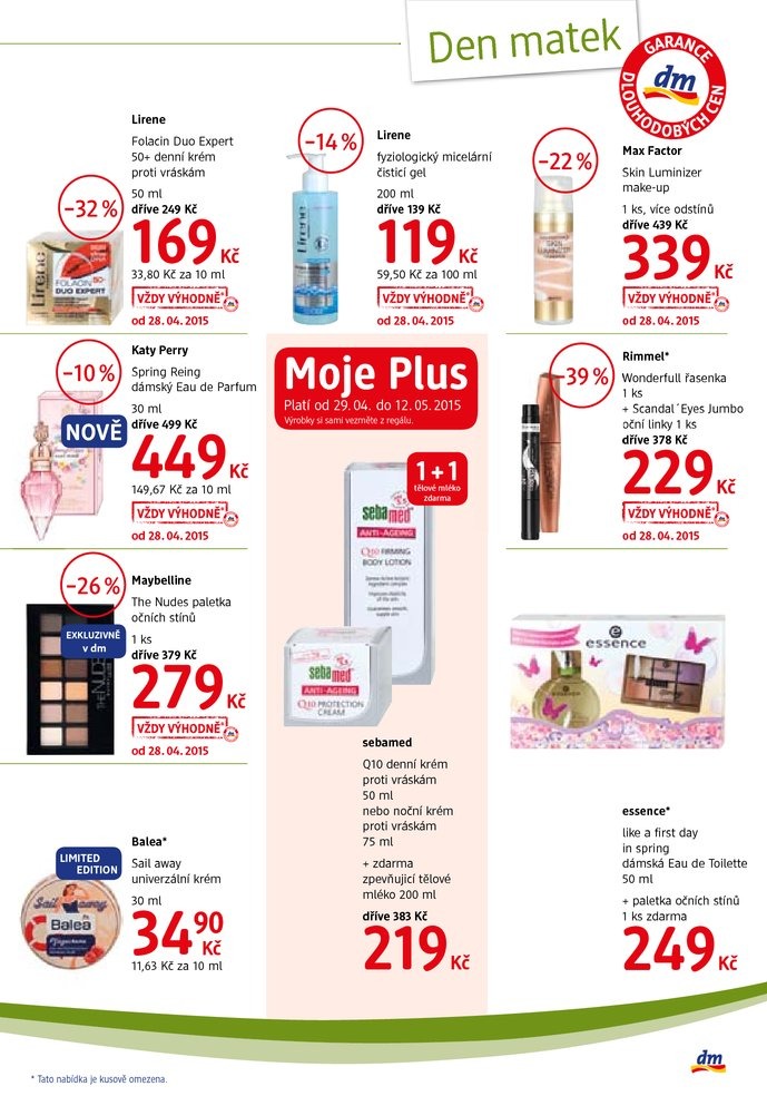 leták DM drogerie Journal 2 od 1.5.2015 strana 1 leták DM drogerie Journal 2 od 1.5.2015 strana 1