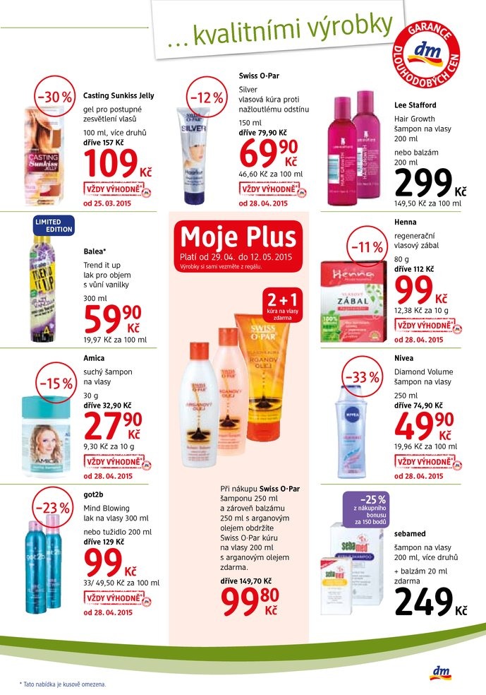 leták DM drogerie Journal 2 od 1.5.2015 strana 1 leták DM drogerie Journal 2 od 1.5.2015 strana 1