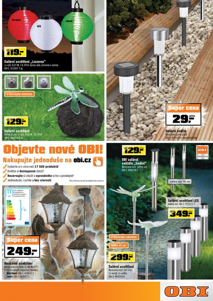 leták OBI Aktuální leták od 6.5.2015 strana 1 leták OBI Aktuální leták od 6.5.2015 strana 1