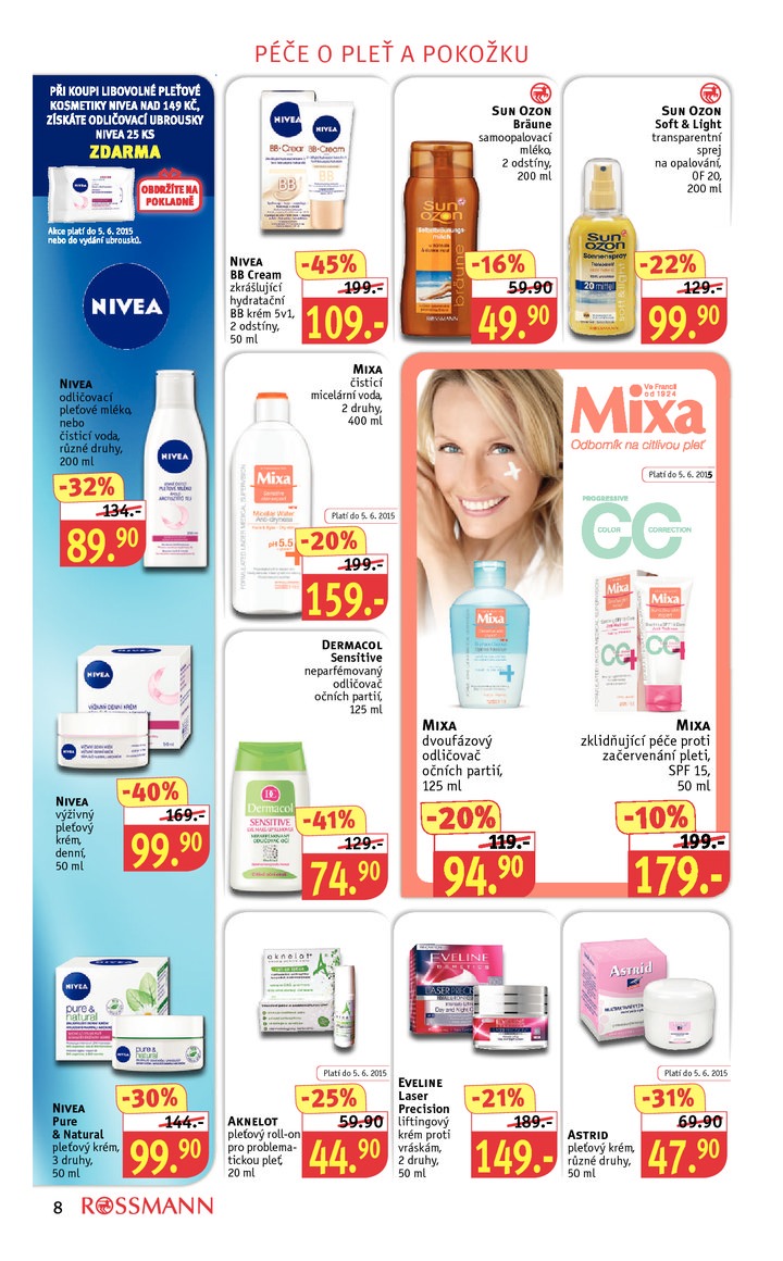 leták Rossmann Leták od 25.5.2015 strana 1 leták Rossmann Leták od 25.5.2015 strana 1