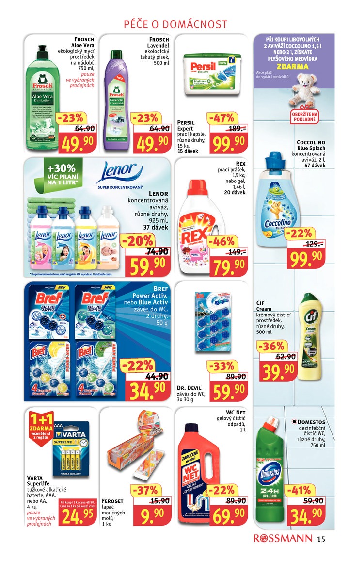 leták Rossmann Leták od 25.5.2015 strana 1 leták Rossmann Leták od 25.5.2015 strana 1