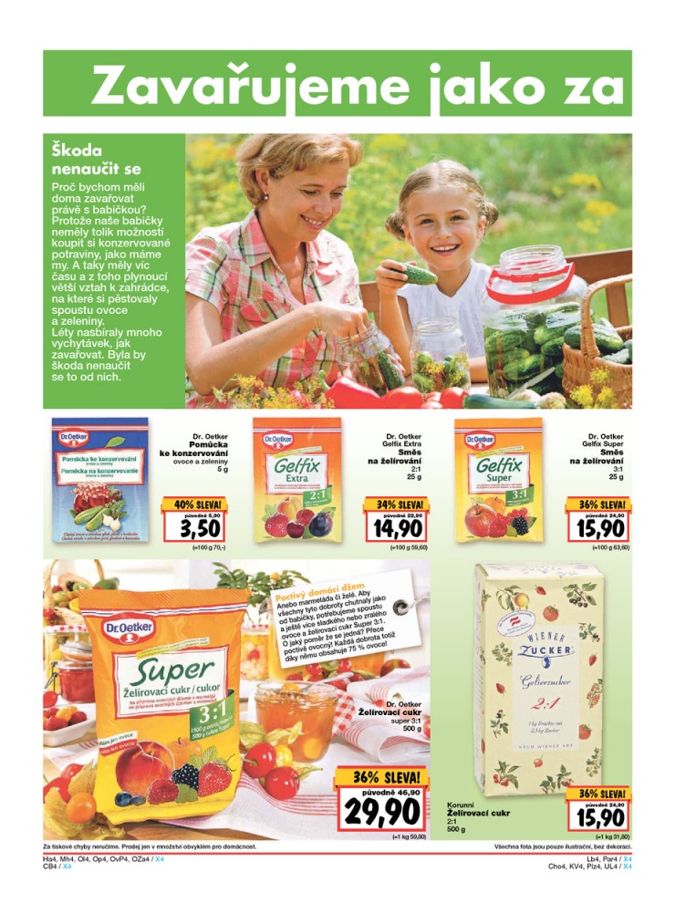 leták Kaufland Aktuální nabídka od 4.6.2015 strana 1