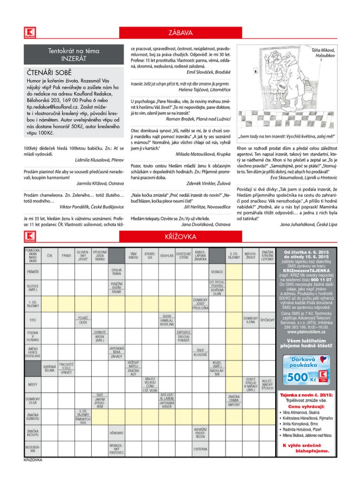 leták Kaufland Aktuální nabídka od 4.6.2015 strana 1 leták Kaufland Aktuální nabídka od 4.6.2015 strana 1