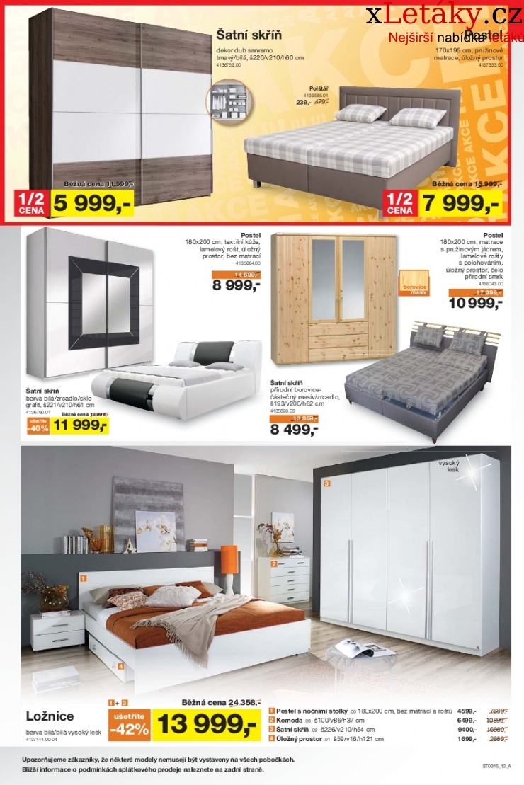 leták Sconto nábytek leták strana 1 leták Sconto nábytek leták strana 1