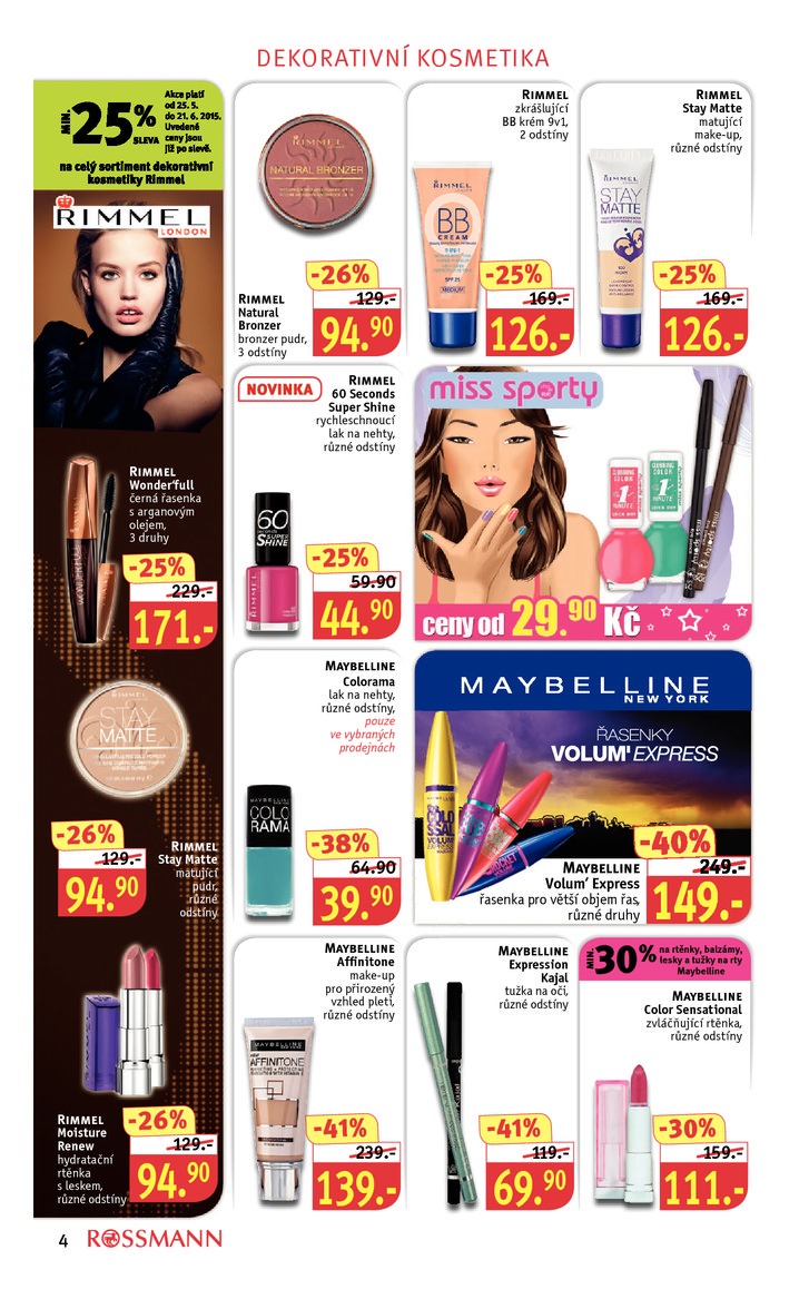 leták Rossmann Leták od 8.6.2015 strana 1 leták Rossmann Leták od 8.6.2015 strana 1