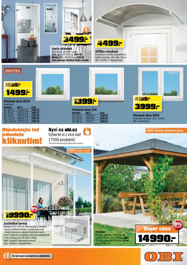leták OBI Aktuální leták od 7. 6. 2015 strana 1 leták OBI Aktuální leták od 7. 6. 2015 strana 1