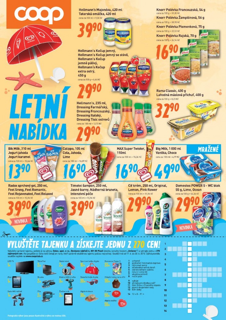 leták COOP Trefa od 17. 6. 2015 strana 1 leták COOP Trefa od 17. 6. 2015 strana 1