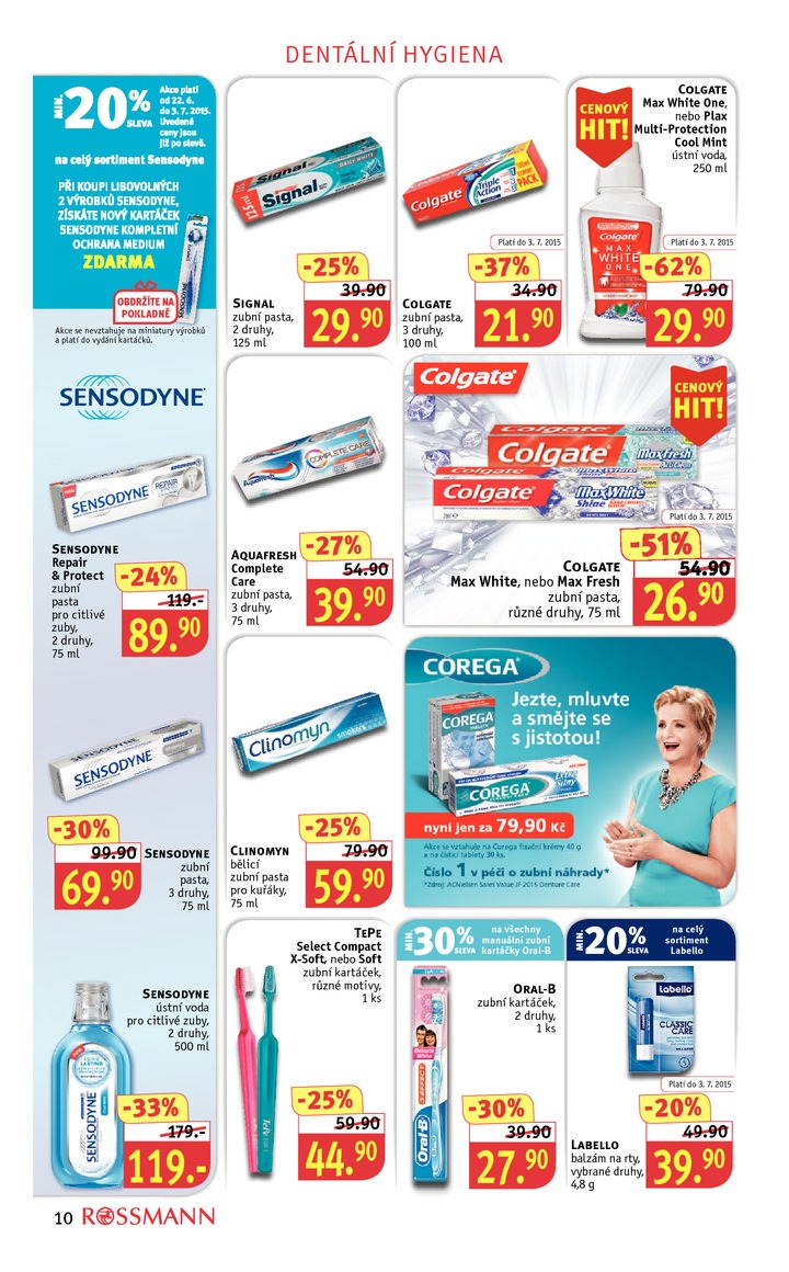 leták Rossmann Leták od 22.6.2015 strana 1 leták Rossmann Leták od 22.6.2015 strana 1