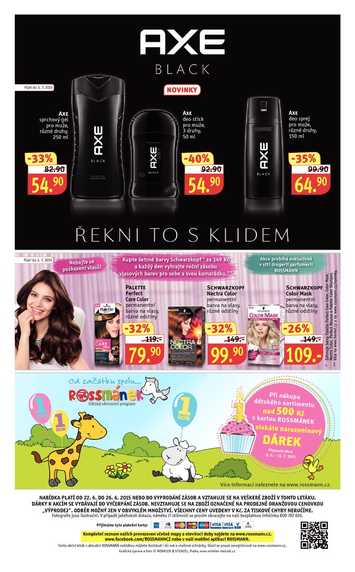 leták Rossmann Leták od 22.6.2015 strana 1 leták Rossmann Leták od 22.6.2015 strana 1