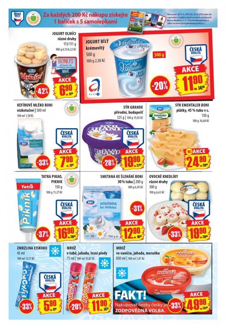 leták Penny Aktuální nabídka od 29.6.2015 strana 1 leták Penny Aktuální nabídka od 29.6.2015 strana 1