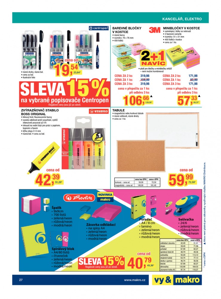 leták Makro Spotřební zboží od 1.7.2015 strana 1 leták Makro Spotřební zboží od 1.7.2015 strana 1