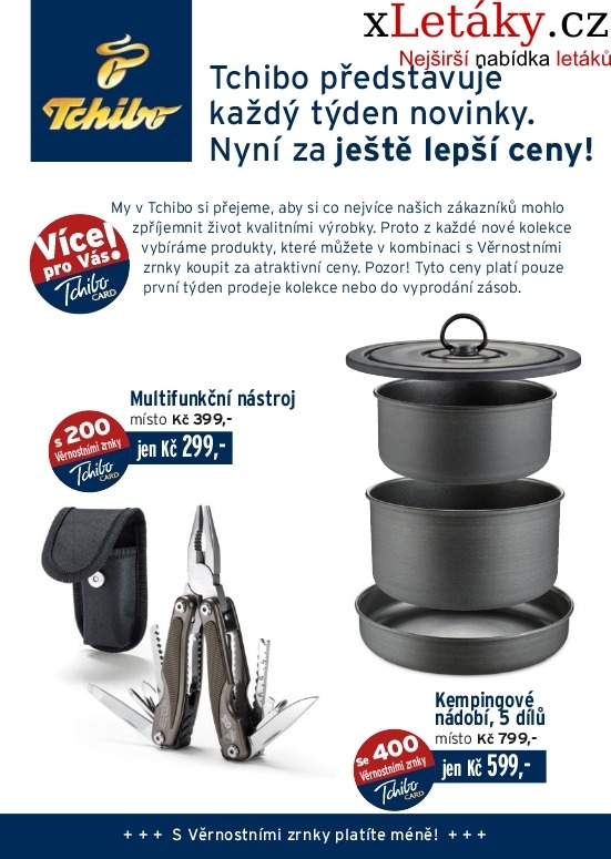 leták Tchibo leták strana 1 leták Tchibo leták strana 1