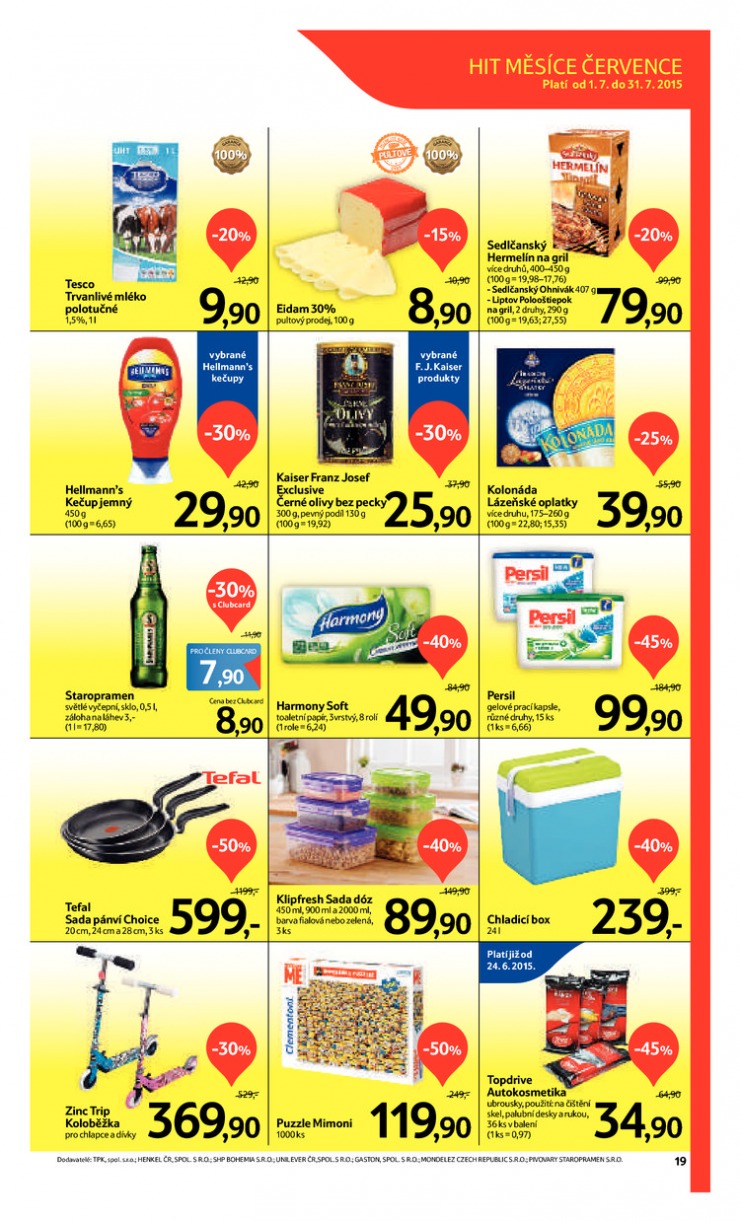 leták Tesco OD od 1.7.2015 strana 1 leták Tesco OD od 1.7.2015 strana 1