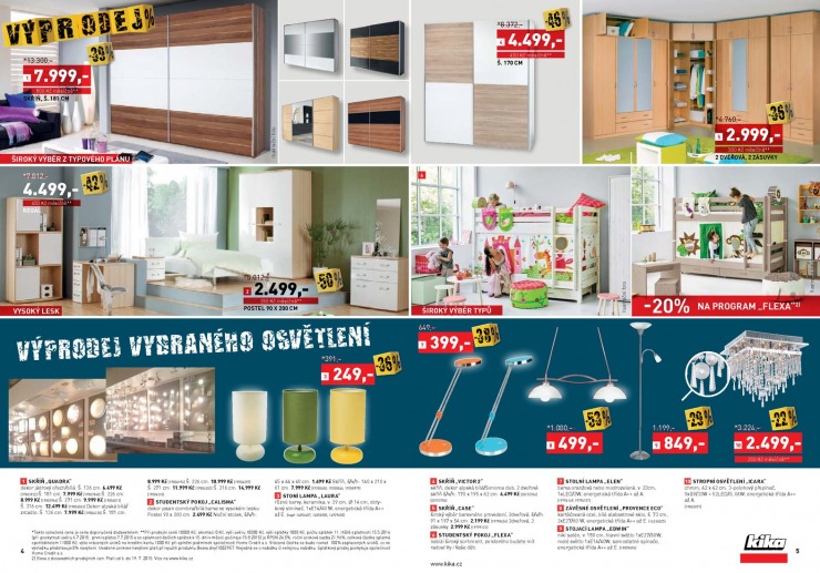 leták Kika Aktuální leták od 6.7.2015 strana 1
