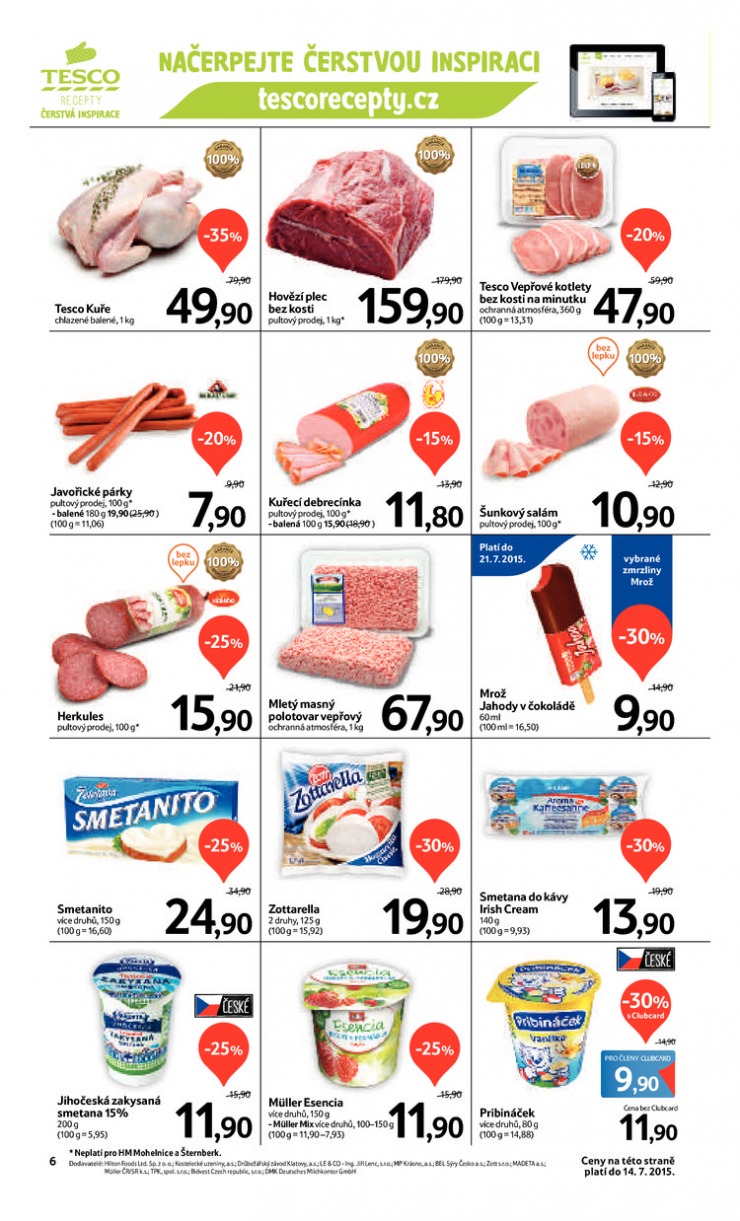 leták Tesco velké hypermarkety od 8.7.2015 strana 1 leták Tesco velké hypermarkety od 8.7.2015 strana 1