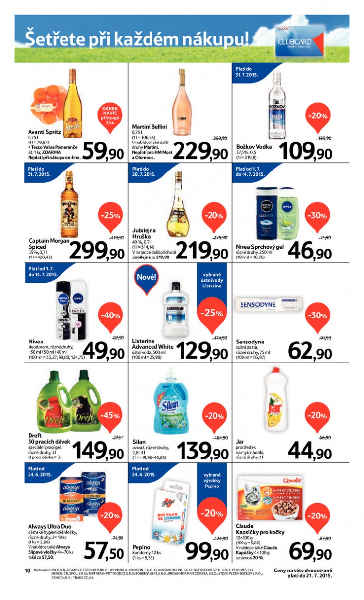 leták Tesco OD od 8.7.2015 strana 1 leták Tesco OD od 8.7.2015 strana 1