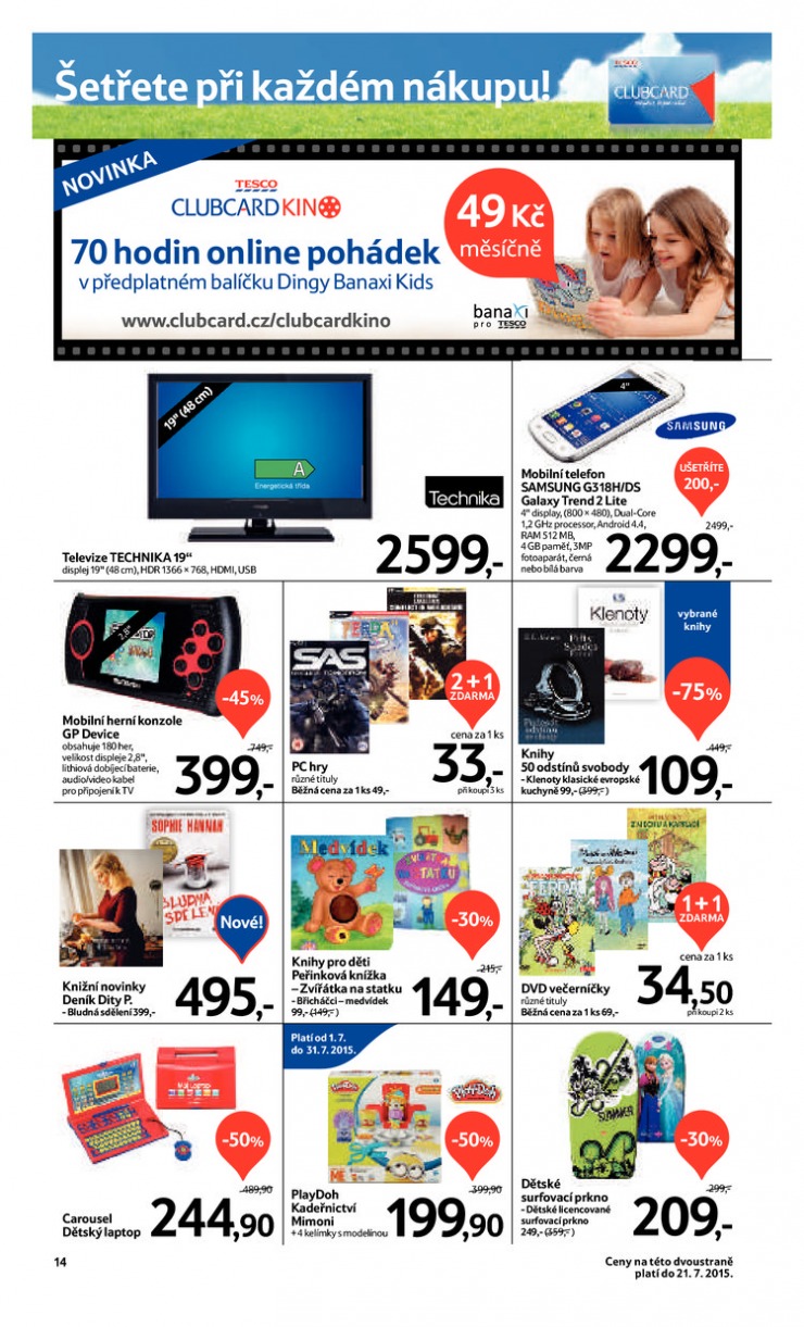 leták Tesco OD od 8.7.2015 strana 1 leták Tesco OD od 8.7.2015 strana 1