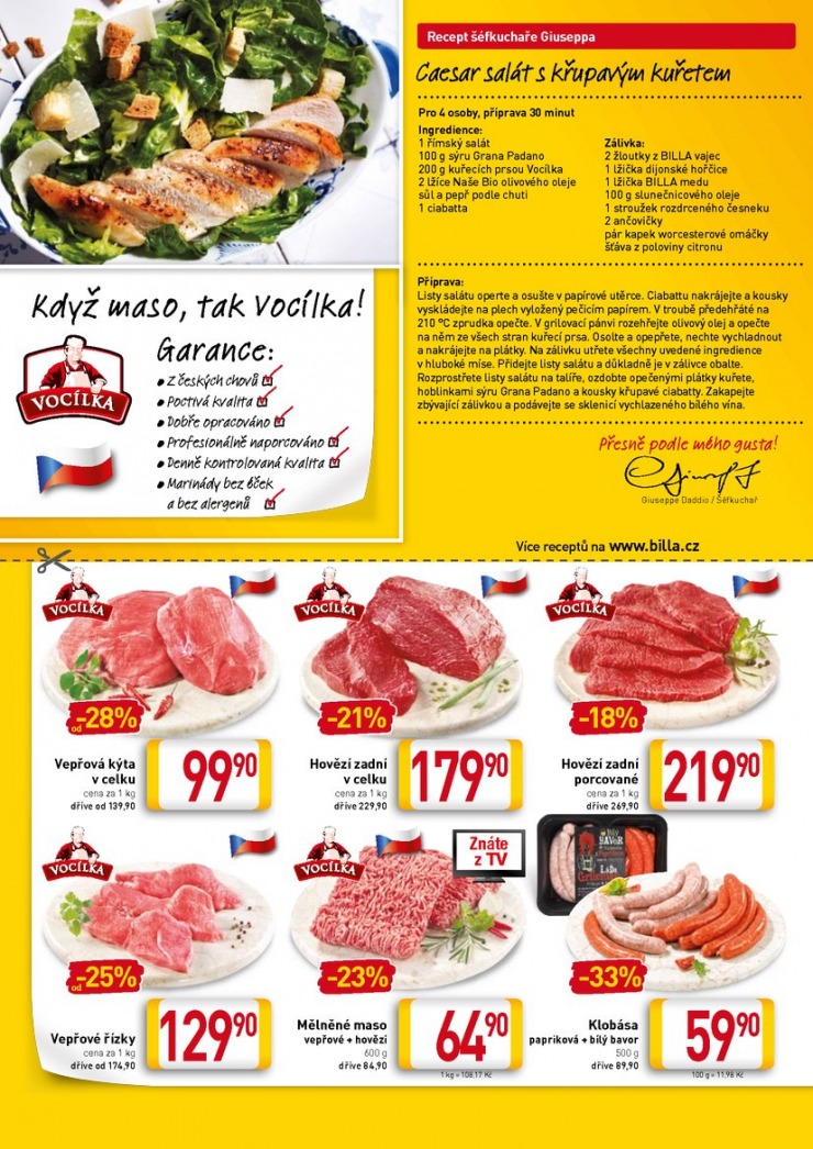 leták Billa velký od 8.7.2015 strana 1 leták Billa velký od 8.7.2015 strana 1