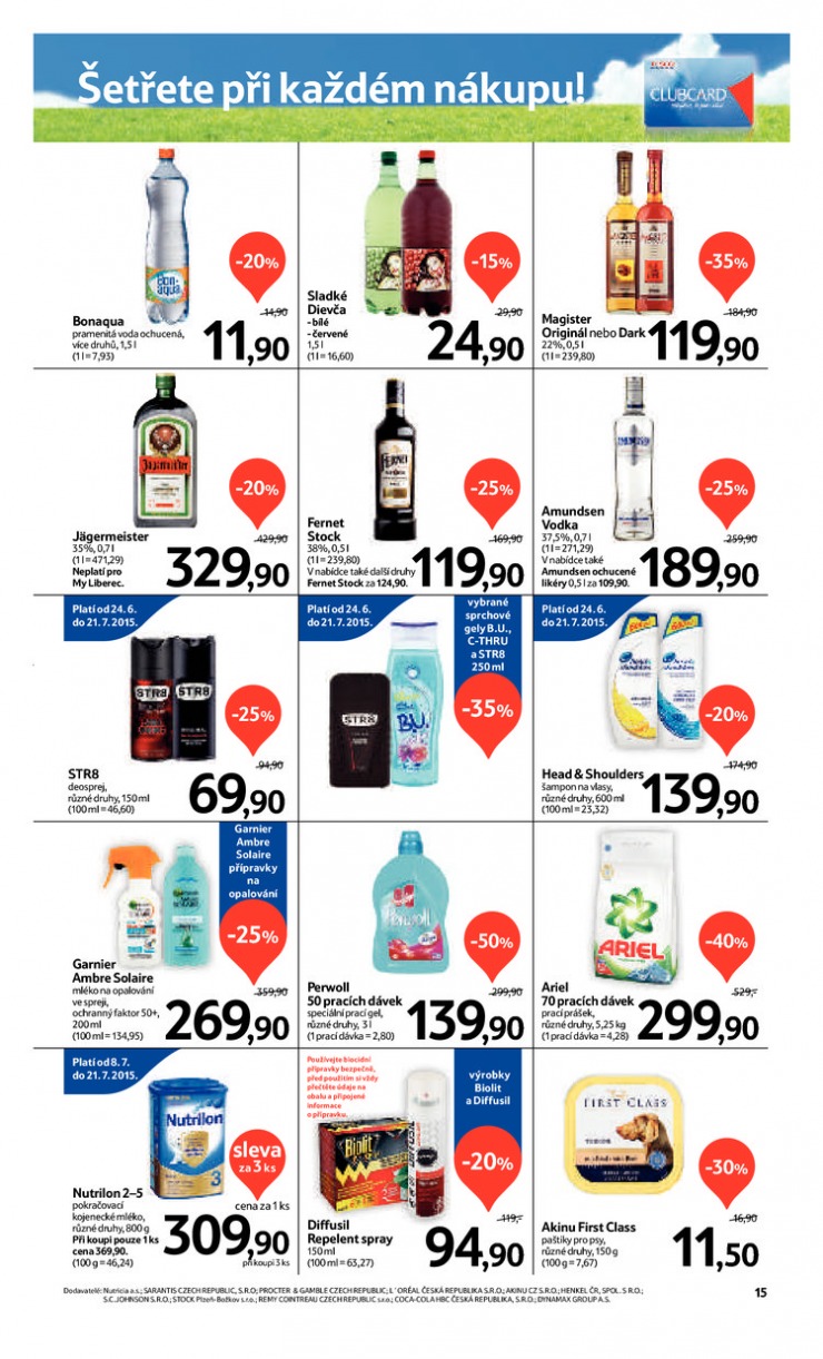 leták Tesco OD od 15.7.2015 strana 1 leták Tesco OD od 15.7.2015 strana 1