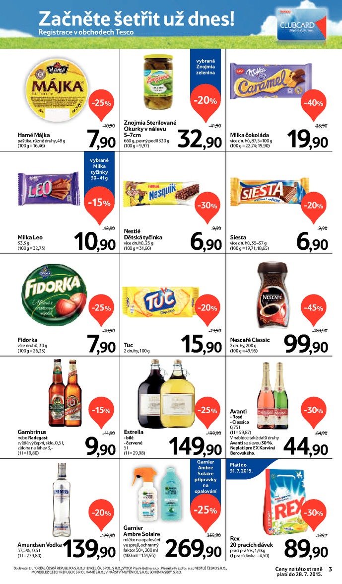 leták Tesco Expres obchody od 15.7.2015 strana 1 leták Tesco Expres obchody od 15.7.2015 strana 1