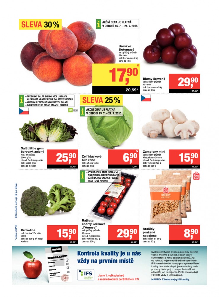 leták Makro Maloobchod od 15.7.2015 strana 1 leták Makro Maloobchod od 15.7.2015 strana 1